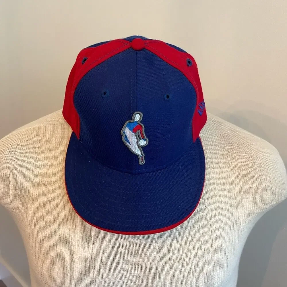 New Era NBA Los Angeles Clippers Baseball Hat Blue & Red Size 7 1/8